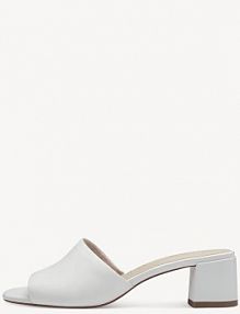 Klapki Tamaris białe damskie