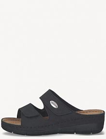 Klapki eleganckie Tamaris czarne damskie