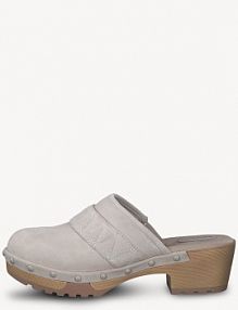 Klapki eleganckie Tamaris brązowe damskie