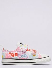 Sneakersy Converse różowe dziecięce Chuck Taylor All Star 2V