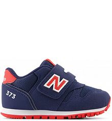 Buty na rzepy New Balance granatowe dziecięce niemowlęce IZ373AI2