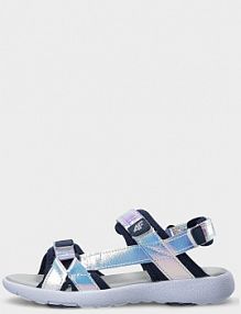 Sandały wielokolorowe 4F dziecięce 4FJRSS24FSANF063-90S