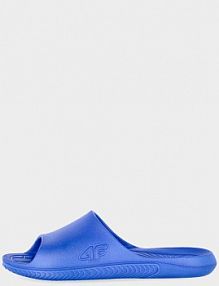 Klapki niebieskie 4F dziecięce 4FJRMM00FFLIU128A-33N