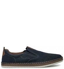 Półbuty wsuwane Rieker niebieskie męskie 