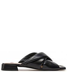 Klapki HÖGL czarne damskie 