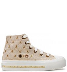 Trzewiki Patrizia Pepe beżowe dziecięce 