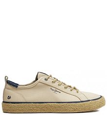 Espadryle Pepe Jeans beżowe męskie 