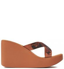 Klapki na koturnie Ipanema czarne 