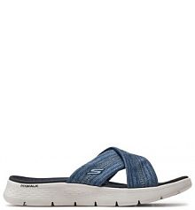 Klapki basenowe Skechers granatowe damskie 