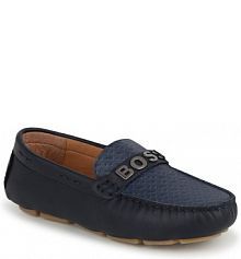 Półbuty wsuwane Boss granatowe dziecięce 