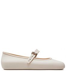 Baleriny Melissa beżowe damskie 