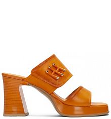 Klapki na słupku Hispanitas pomarańczowe 