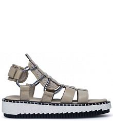 Sandały Badura beżowe damskie 