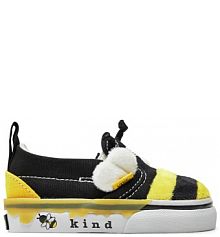 Półbuty wsuwane Vans czarne dziecięce 