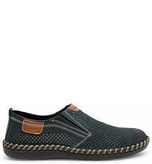 Półbuty wsuwane Rieker niebieskie męskie 