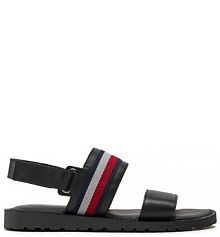 Sandały Tommy Hilfiger czarne męskie 