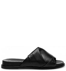 Klapki Sergio Bardi czarne damskie 