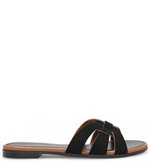 Klapki Lasocki czarne damskie 