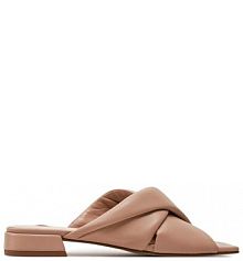 Klapki HÖGL beżowe damskie 