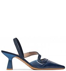 Sandały na szpilce Hispanitas niebieskie 