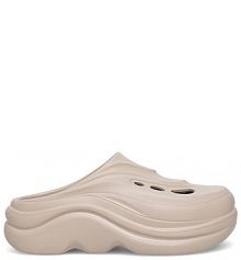 Klapki Sprandi beżowe damskie 