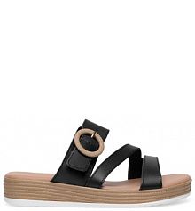 Klapki Lasocki czarne damskie 