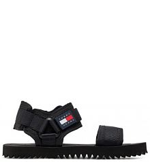Sandały Tommy Jeans czarne męskie 