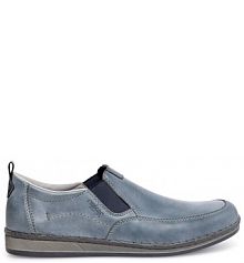 Półbuty wsuwane Rieker niebieskie męskie 