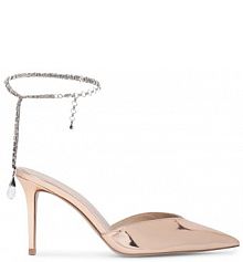 Sandały na szpilce Eva Minge złote 