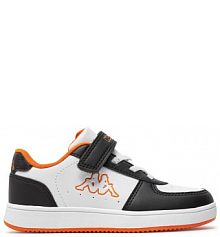 Buty na rzepy Kappa białe dziecięce 