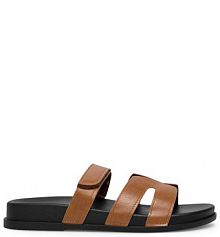 Klapki Jenny Fairy brązowe damskie 