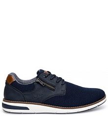 Półbuty sznurowane Rieker niebieskie męskie 