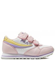 Buty na rzepy Fila białe dziecięce 