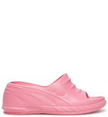 Klapki na koturnie Jenny Fairy różowe 