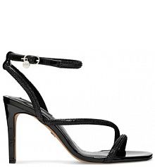 Sandały na szpilce Nine West czarne 