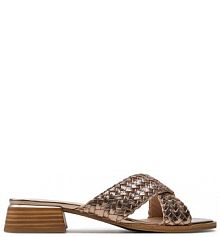 Klapki Caprice brązowe damskie 