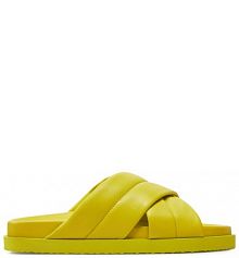 Klapki HÖGL zielone damskie 