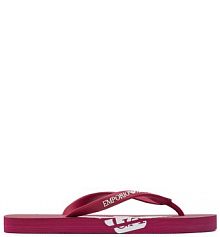 Klapki Emporio Armani różowe damskie 