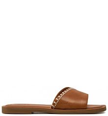 Klapki Toms brązowe damskie 