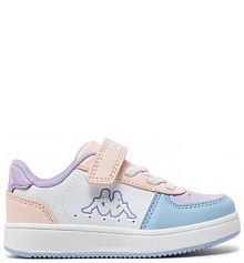 Buty na rzepy Kappa białe dziecięce 