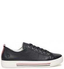 Półbuty sznurowane Remonte niebieskie damskie 