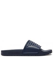 Klapki Emporio Armani granatowe damskie 