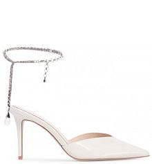 Sandały na szpilce Eva Minge białe 