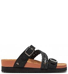 Klapki Gioseppo czarne damskie 