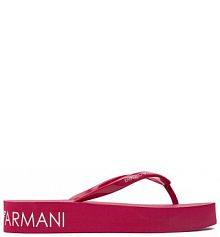 Klapki Emporio Armani różowe damskie 