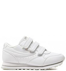 Buty na rzepy Fila białe dziecięce 