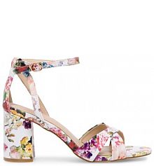 Sandały na słupku Sergio Bardi kolorowy 