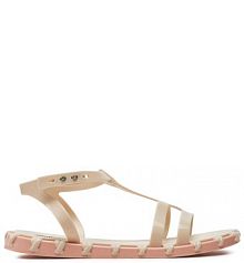 Sandały Melissa beżowe damskie 