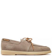 Półbuty sznurowane Giuseppe Zanotti szare męskie 