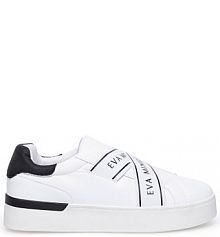 Półbuty sznurowane Eva Minge białe damskie 